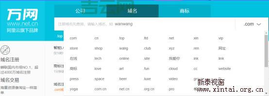 域名 价格
