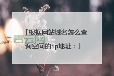 域名空间，网站地址的中间部分！