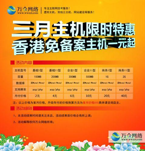 100M免费空间，网站存储，轻松搞定！