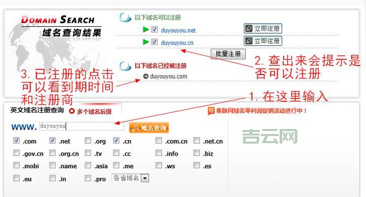 实时免费查询网站域名是否可用：轻松掌握域名状态