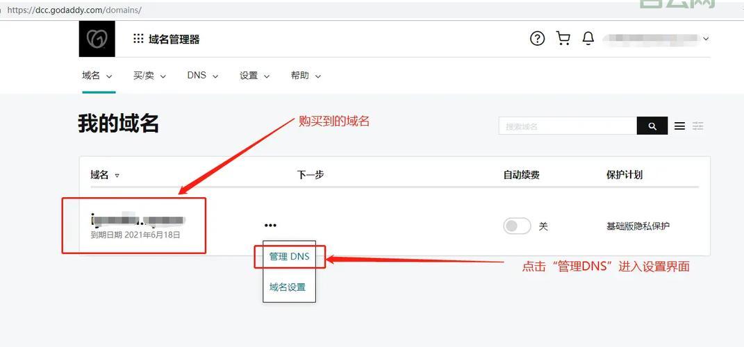 如何通过Godaddy购买域名并开通专业网站服务