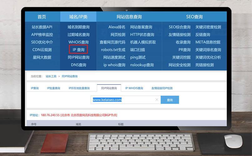如何查询同IP下所有网站？简单实用教程
