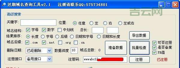 过期域名查询工具推荐：快速精准获取过期信息