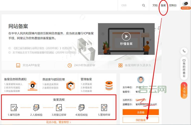 阿里云域名个人备案要多久？最快只需几小时！