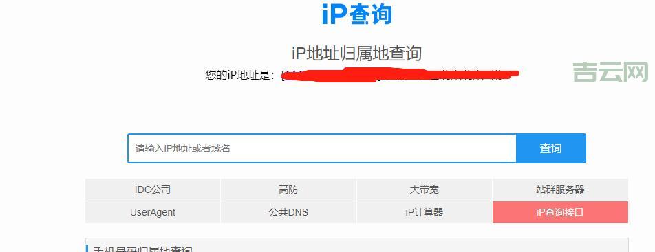 高效IP搜索工具，实时查询地理位置与IP信息