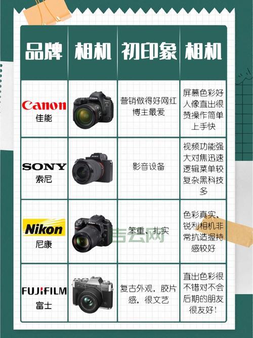 单反相机品牌排行榜，这几个品牌别错过！