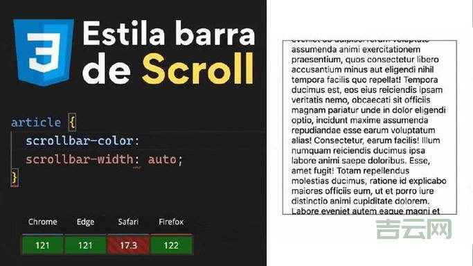 网页滚动条css代码怎么写？详细教程分享！