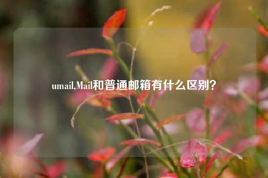 umail,Mail和普通邮箱有什么区别？