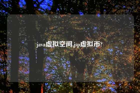 java虚拟空间,jsp虚拟币?