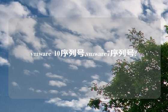 vmware 10序列号,vmware7序列号?