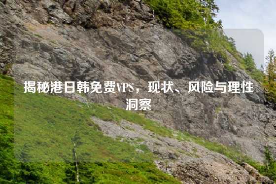 揭秘港日韩免费VPS，现状、风险与理性洞察