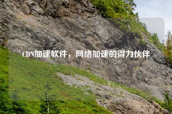 CDN加速软件，网络加速的得力伙伴