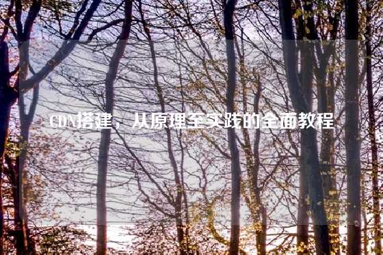 CDN搭建，从原理至实践的全面教程