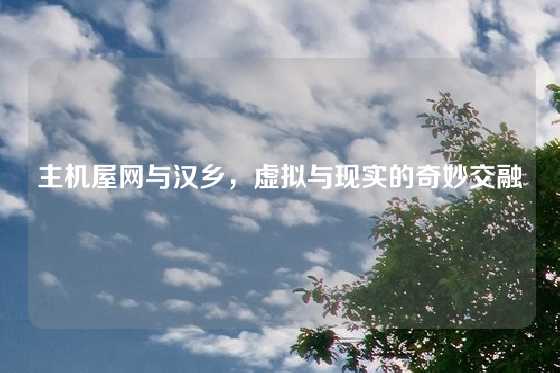 主机屋网与汉乡，虚拟与现实的奇妙交融