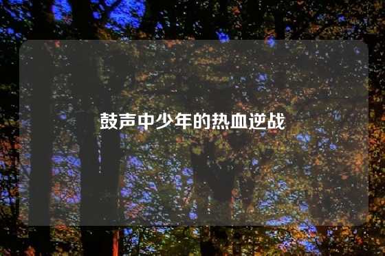鼓声中少年的热血逆战