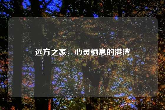 远方之家，心灵栖息的港湾
