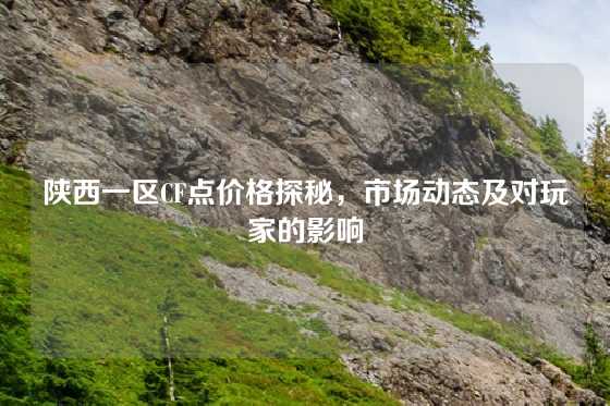 陕西一区CF点价格探秘，市场动态及对玩家的影响