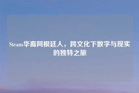 Steam华裔阿根廷人，跨文化下数字与现实的独特之旅