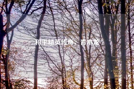 和平精英传奇，青木龙