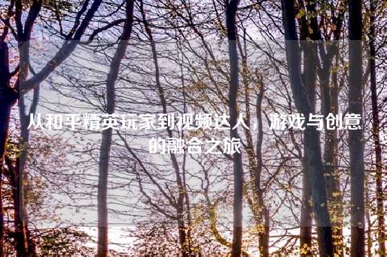 从和平精英玩家到视频达人，游戏与创意的融合之旅
