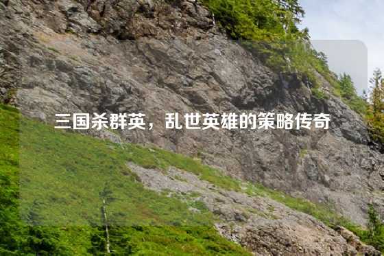 三国杀群英，乱世英雄的策略传奇